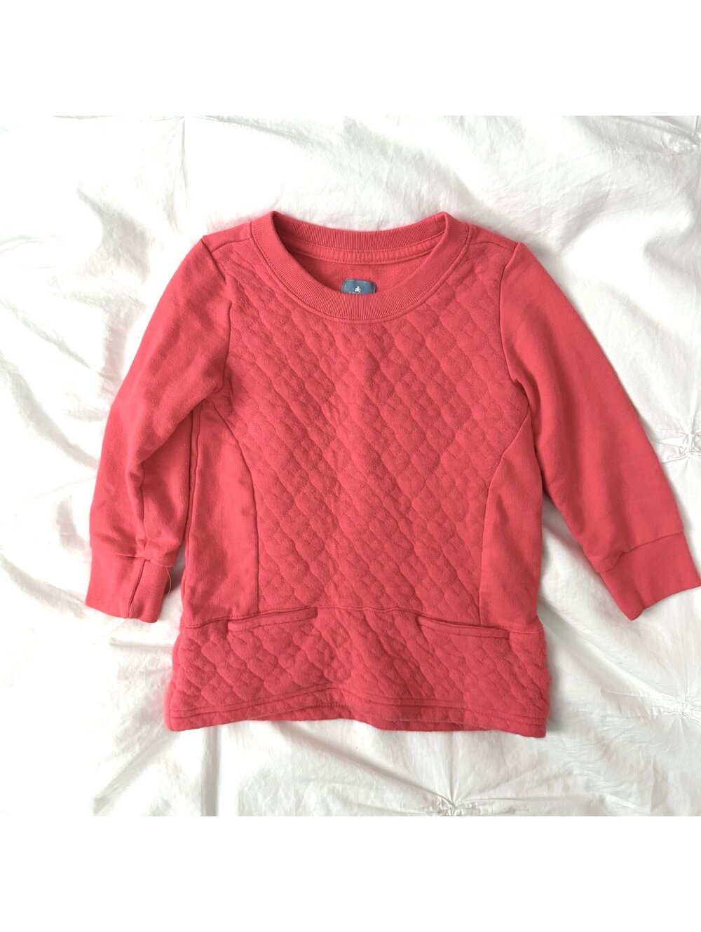 Gap Hot Pink Quilted Heart Oversized Sweatshirt [COPY]